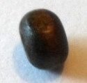 Margele lemn oval maro inchis 7,5 mm