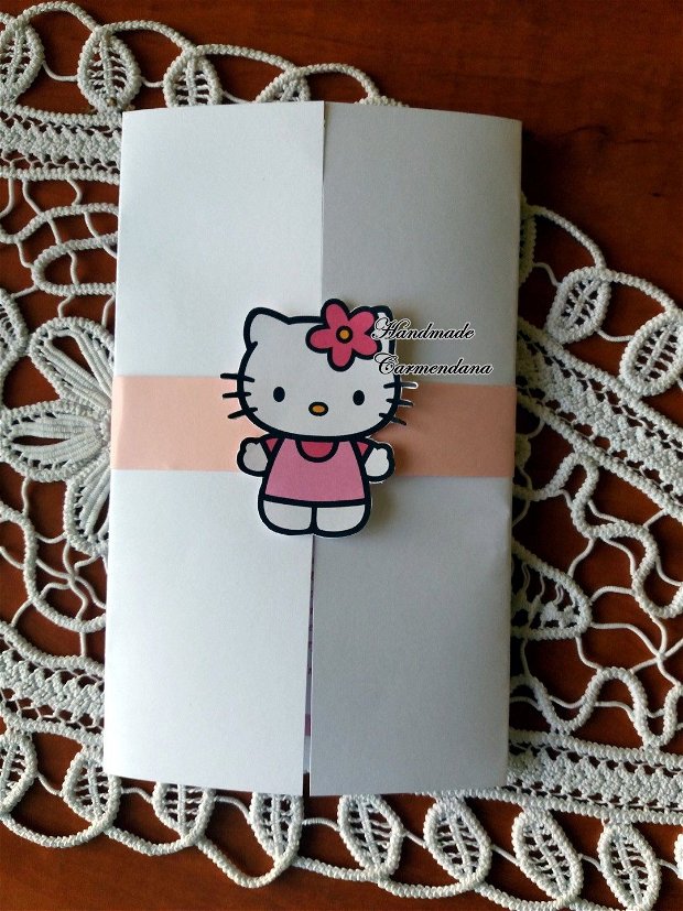 Invitatie  Hello Kitty