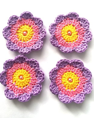 Floricele crosetate manual