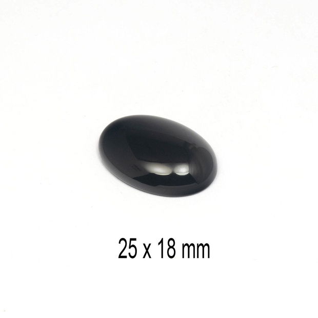 Cabochon Onix, 25 x 18 mm, A136