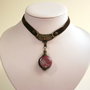 Colier choker cu agată 3