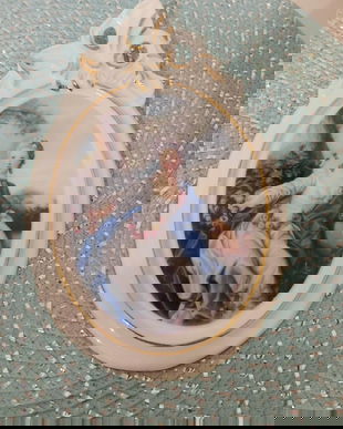 Tablou portelan   pictat , nou,  Germania