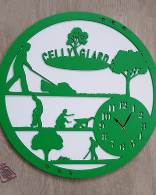 Ceas personalizat pentru gradinar