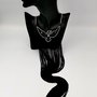 Colier - Black Stilysh Bird