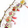 Martisor  traditional brodat manual - Martisor romanesc