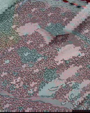 Perdeluta cu pisici 1,90m /49 cm