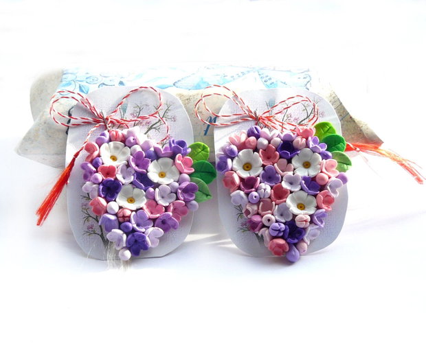 Brose mari cu liliac