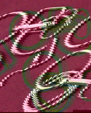 Accesorii metal pt posete-auriu