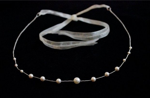 TALIDA -Bentita simplă cu perle