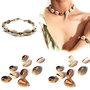 Link scoica spirala cowrie 16-18mm x 12-13mm GSLAK-T 020