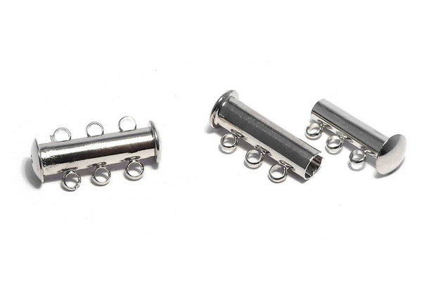 Inchizatoare cu magnet, 20x10 mm, platina