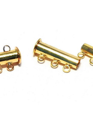 Inchizatoare cu magnet, 20x10 mm, aurie