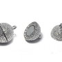 Inchizatoare cu magnet, 18x12 mm, platina