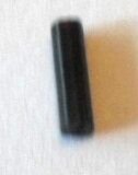 Margele plastice cilindrice negru 2 mm