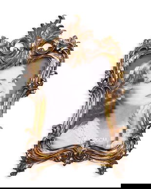 Rama foto aurie din rasini