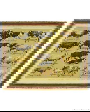 Tablouas cu o imagine cu vaci