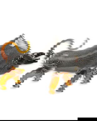 Bou din sticla de Murano