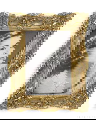 Rama foto aurie din rasini