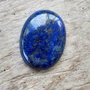 Cabochon lapis lazuli, 40x30 mm