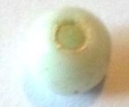 Margele plastice alb mat 8 mm