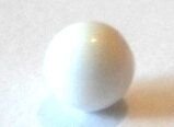 Margele plastice alb 3,5 mm