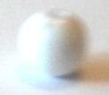 Margele plastice alb 3,5 mm