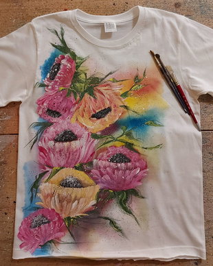 Tricou pictat S/M