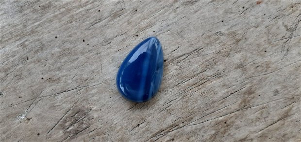 Cabochon opal albastru african 30x20 mm