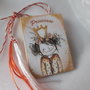 Martisor din lemn cu printesa