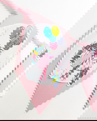 Banner Unicorn, Banner Flori, Banner Roz, La multi ani, banner copii, Ghirlanda la multi ani, banner petrecere