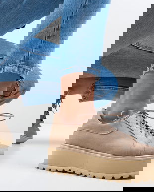 Pantofi Casual Dutano Bej