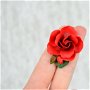 Trandafirul rosu- brosa martisor