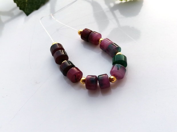 Rondele red green  jad