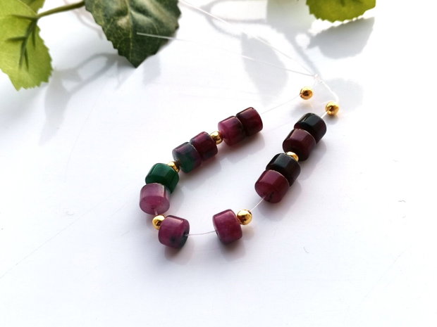 Rondele red green  jad