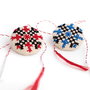 Martisor  traditional brodat manual - Martisor romanesc