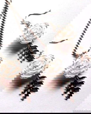 set trandafiri albi 37691