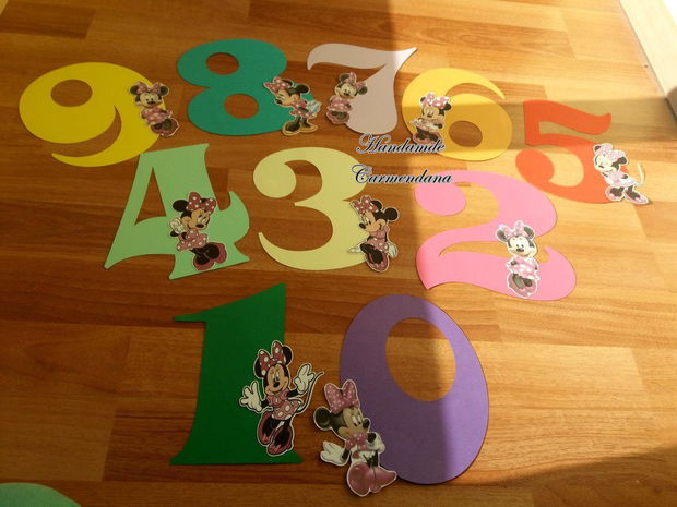 Numere de masa Minnie  / Mikey Mouse