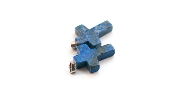Lapis Lazuli cruce -  1buc S40419