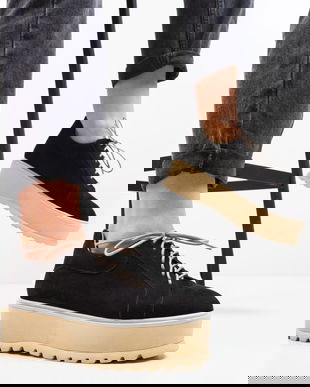 Pantofi Casual Dutano Negri