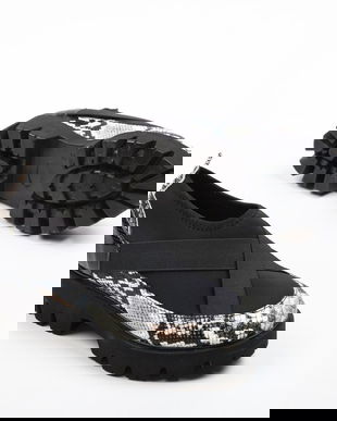 Pantofi Casual Buse Negri 4