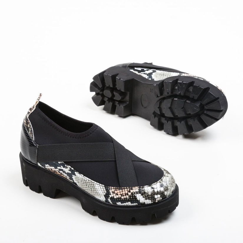 Pantofi Casual Buse Negri 4