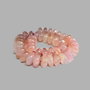 Cuart roz rondele, discuri mari 14x7mm  GSLAK-T 038.6