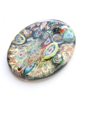 Pandantiv sticla millefiori (C18)