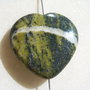 Pandant inima mare din jasp aprox 38.5x39.5x10.5 mm
