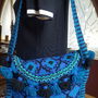 GEANTA/TRAISTA MODEL ETNIC DIN LANA MOZAMBIC HANDMADE