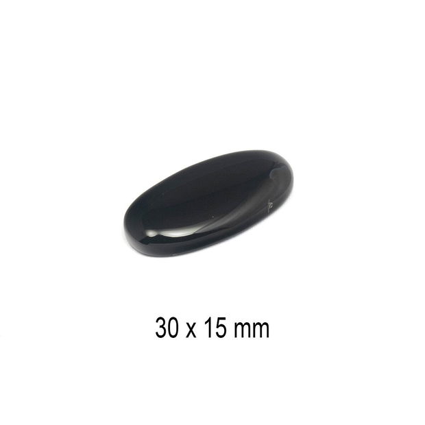 Cabochon Agata braziliana, 30 x 15 mm, A140