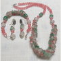 SET-CUART ROZ, CHERRY CUART SI AVENTURIN VERDE