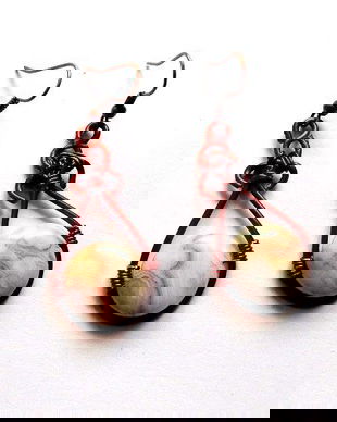 cercei cu cupru si jasper 37706