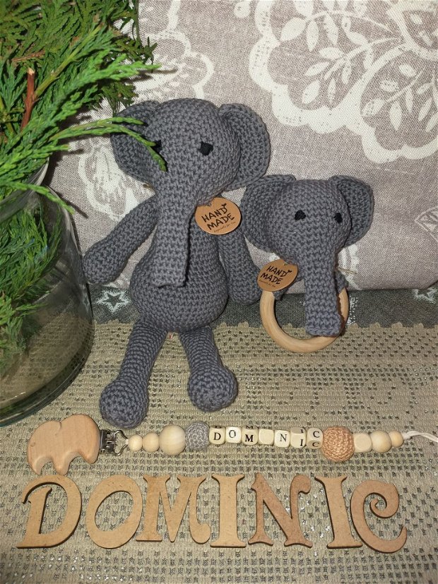 Cutie personalizata Elefant