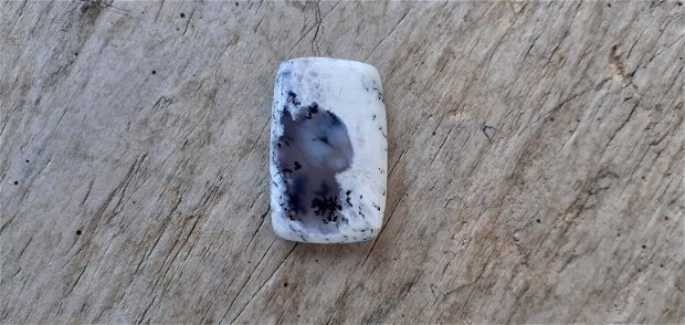 Cabochon opal dendritic, 30x20 mm